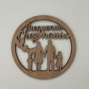 Décoration « Bienvenue chez nous »