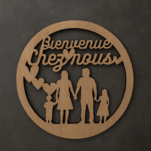 Décoration « Bienvenue chez nous »