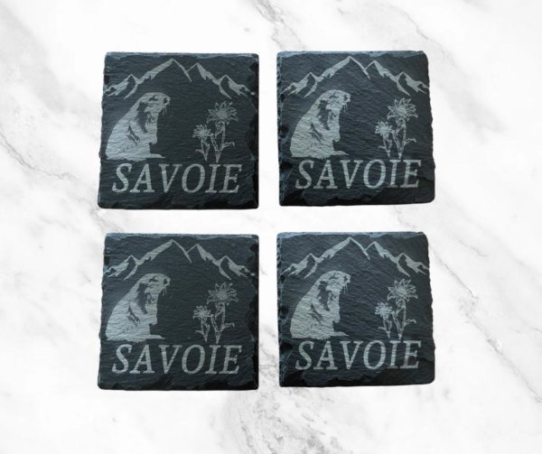 Dessous de verres Savoie x4