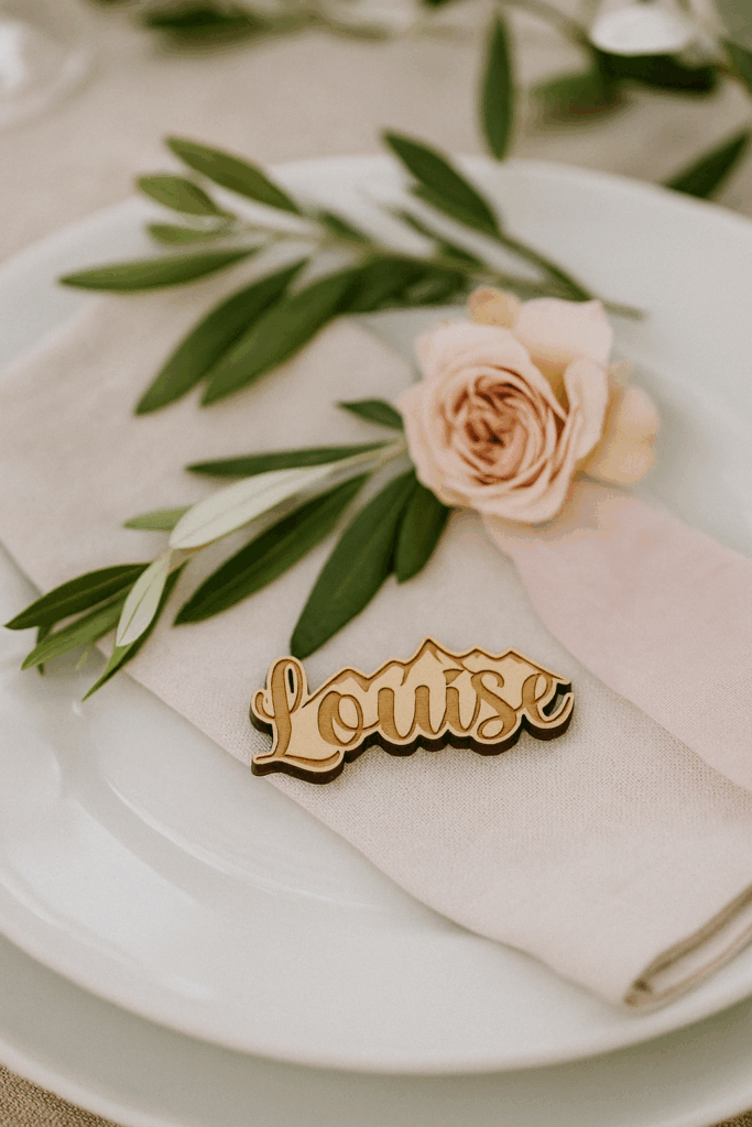 Marque place mariage